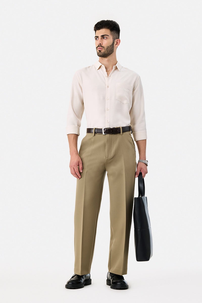 SNITCH Loose Fit Stretch Trousers - Image 2